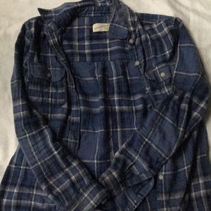 blue flannel